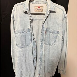 Levi's Sky Blue Denim Shirt